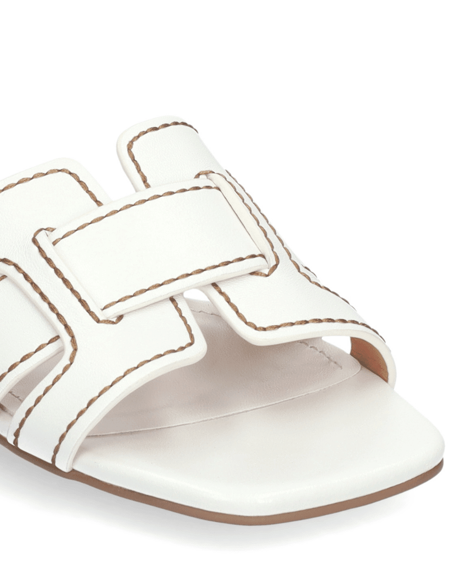 Bibi Lou Holly Flat Sandal Kid Leather - BIBI LOU - Luxe Leopard