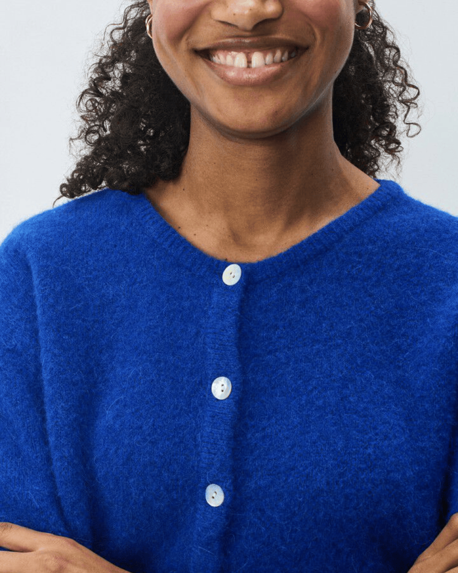 American Vintage Cardigan - AMERICAN VINTAGE - Luxe Leopard