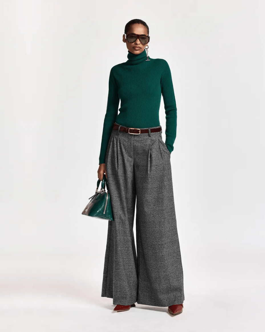 Essentiel Antwerp Kollection Wide Leg Pants - ESSENTIEL ANTWERP - Luxe Leopard