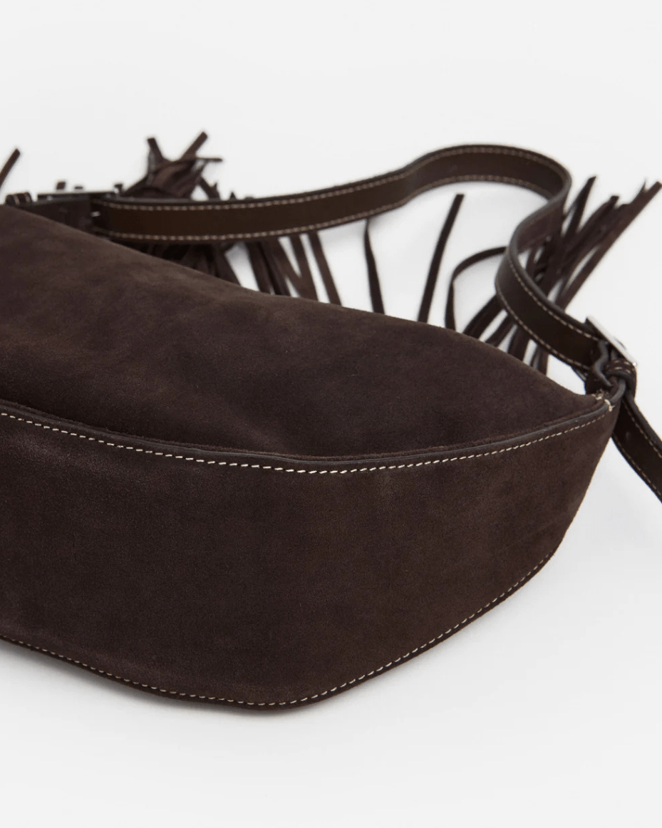 Flattered Ivy Cross Bag Suede - FLATTERED - Luxe Leopard