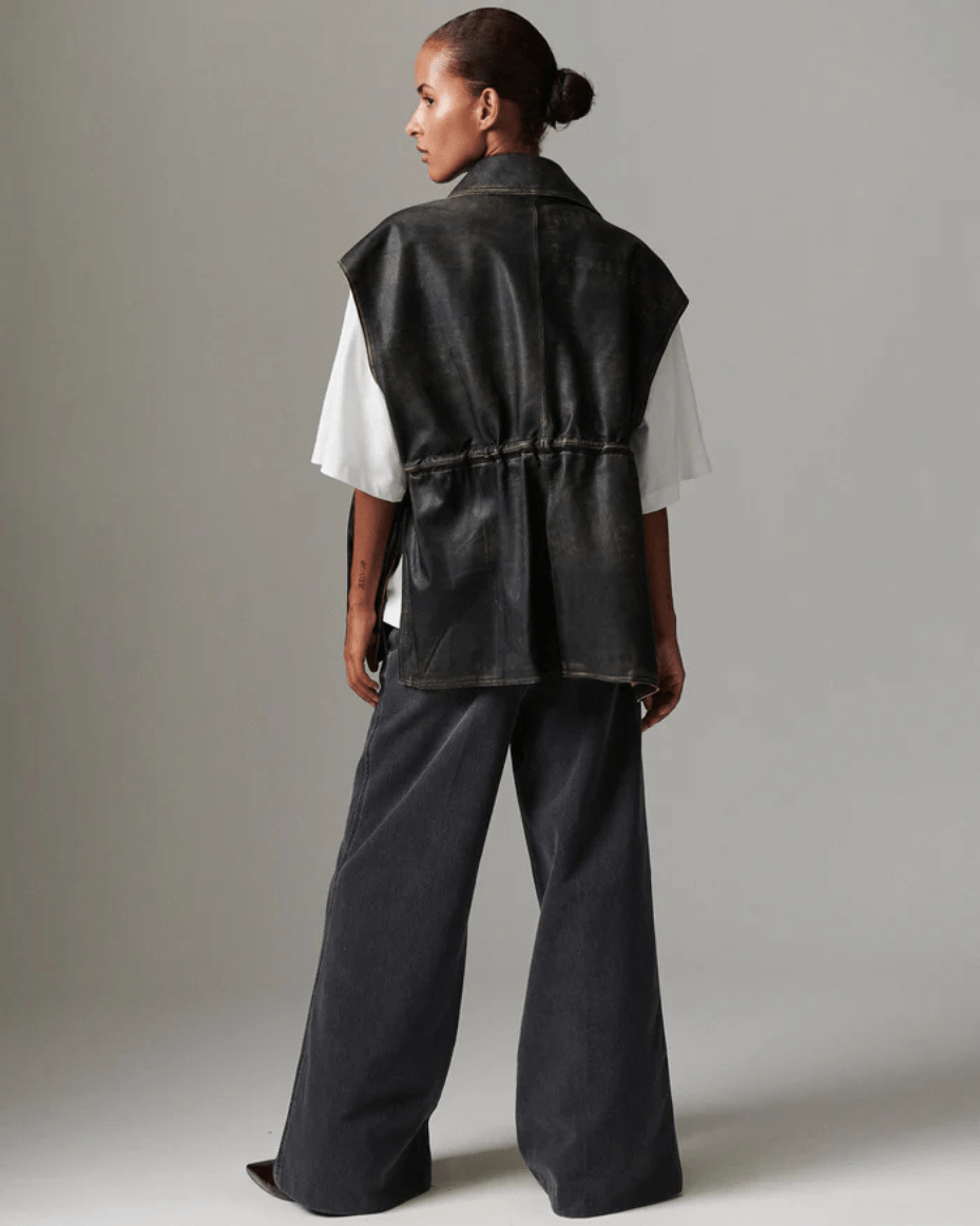 Day Birger Cristin Distressed Leather - DAY BIRGER - Luxe Leopard