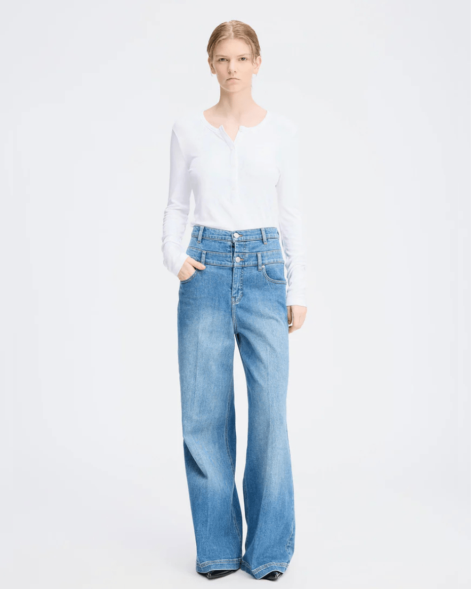 Munthe Rosh Jeans - MUNTHE - Luxe Leopard