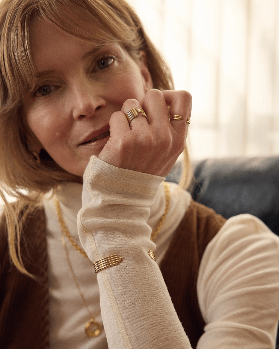 Rachel Jackson Statement Bangle - RACHEL JACKSON - Luxe Leopard