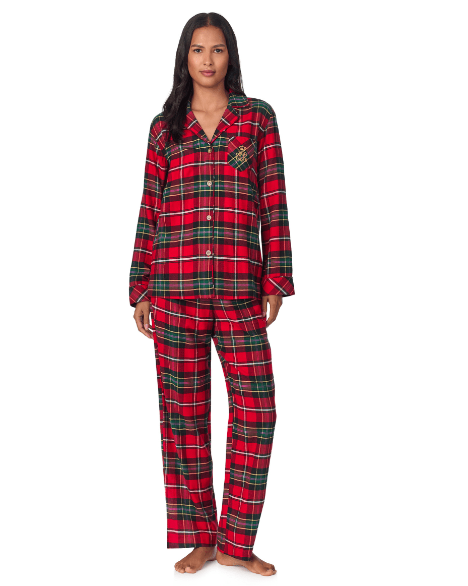 Ralph Lauren Notch Collar Pj Set