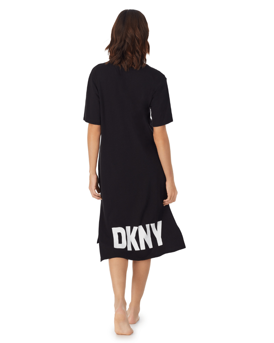 DKNY Midi Sleepshirt - DKNY - Luxe Leopard