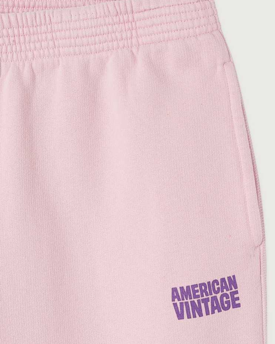 American Vintage Plizzy Joggers Petal Vintage