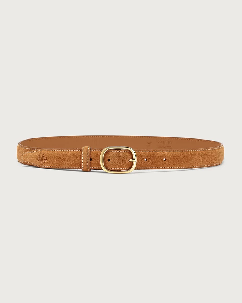 Varley Deena Suede Belt Caramel