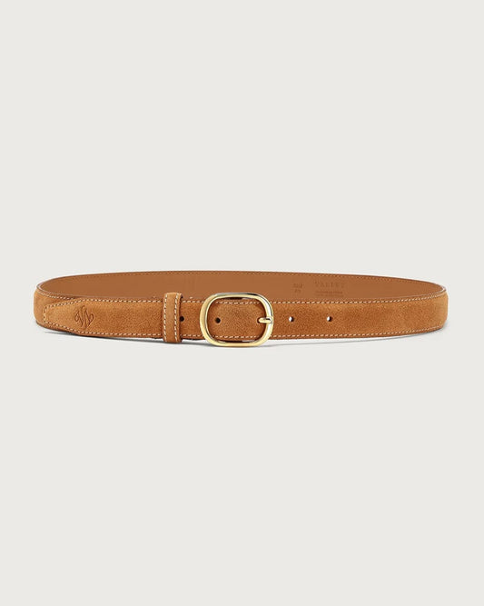 Varley Deena Suede Belt Caramel
