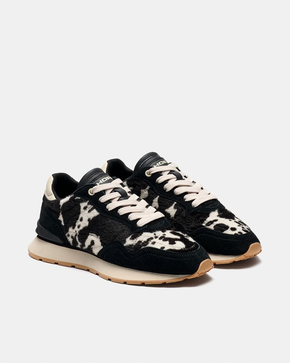 HOFF City Animal Cow Print Black Trainers