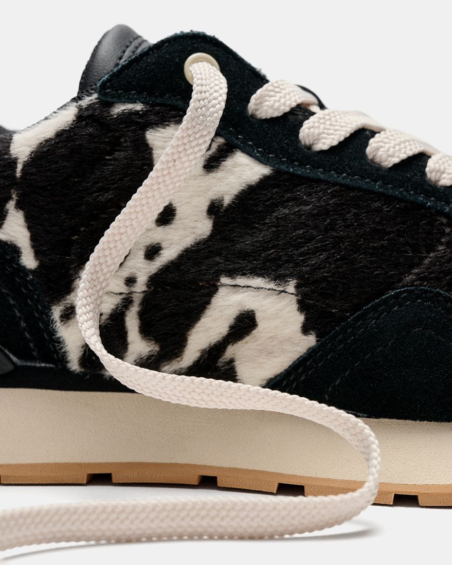 HOFF City Animal Cow Print Black Trainers - HOFF - Luxe Leopard