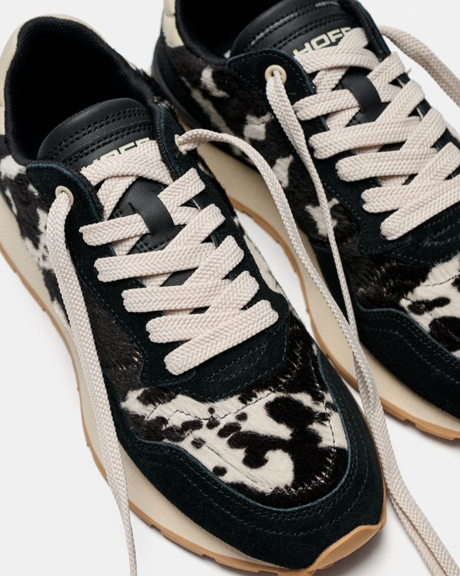 HOFF City Animal Cow Print Black Trainers