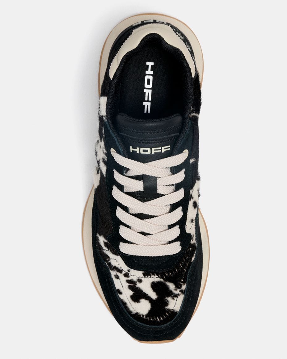 HOFF City Animal Cow Print Black Trainers - HOFF - Luxe Leopard