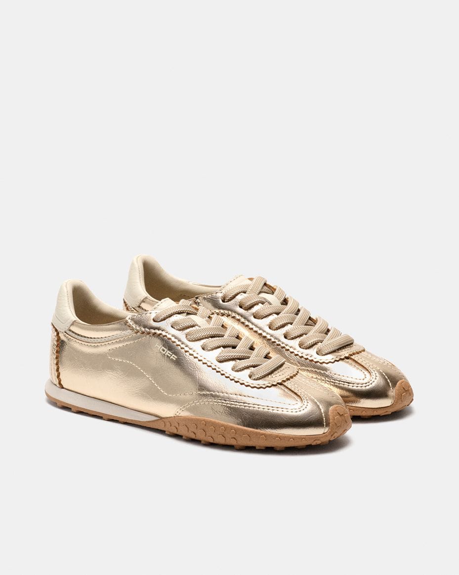HOFF Bridge FL Gold Trainers - HOFF - Luxe Leopard
