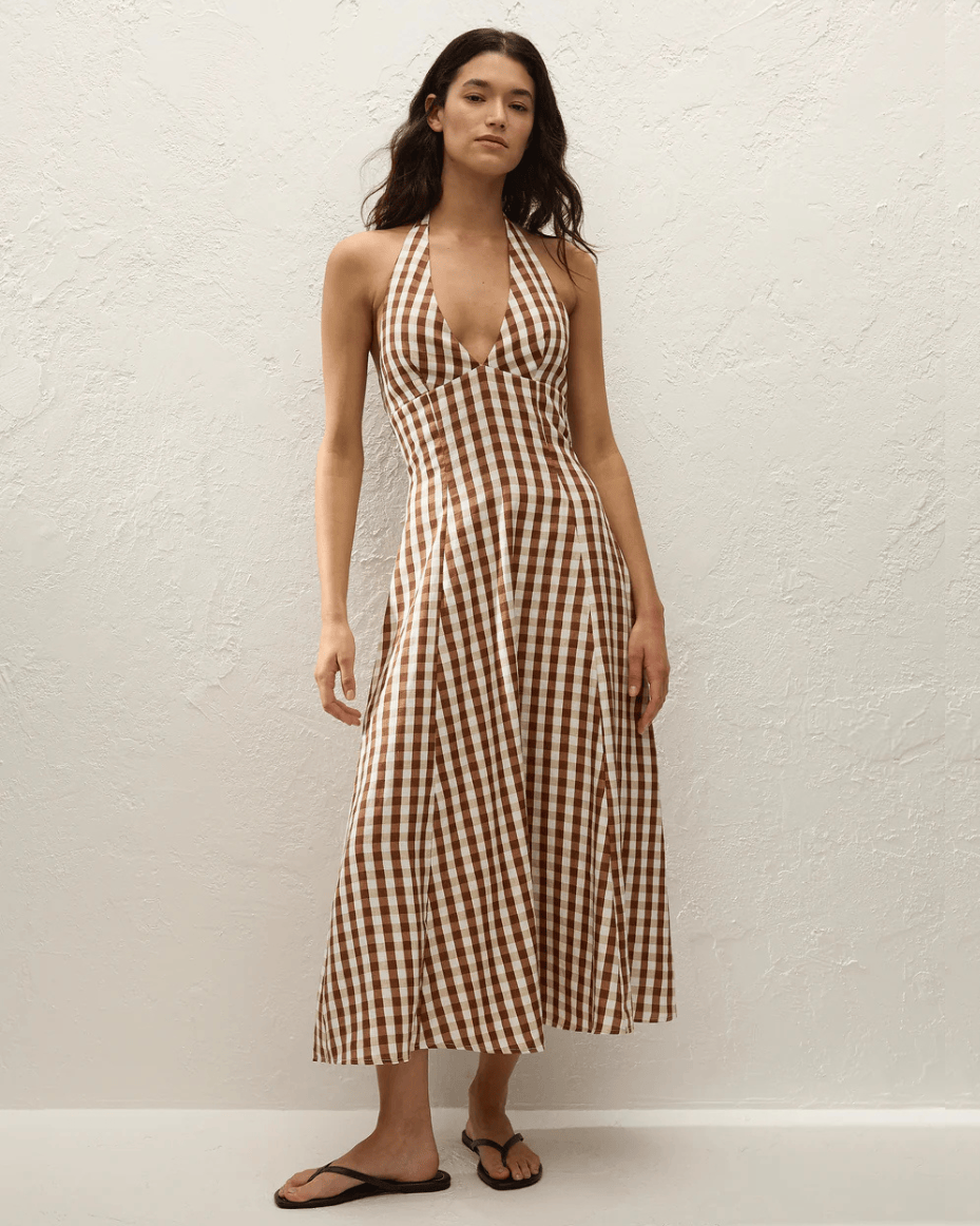 Faithfull The Brand Marais Midi Dress - FAITHFULL THE BRAND - Luxe Leopard