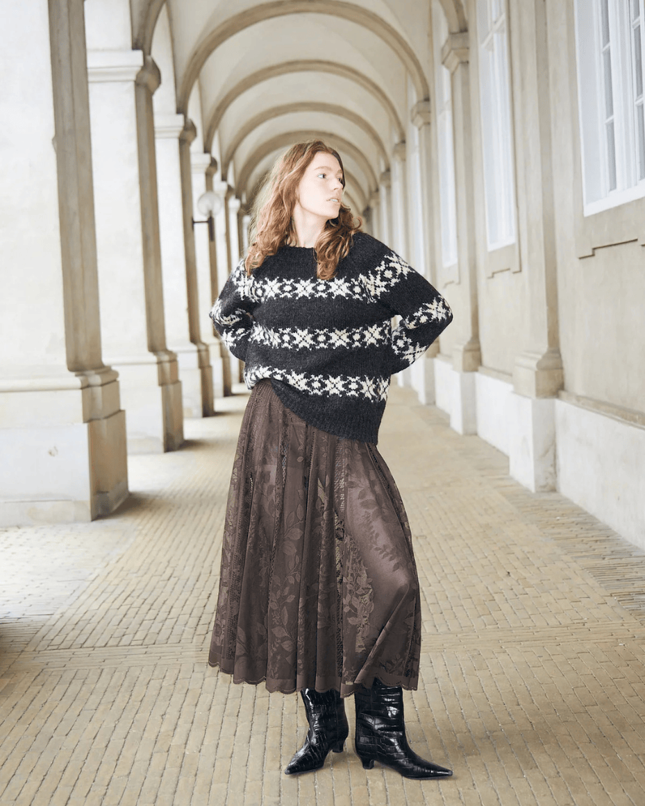 Lollys Laundry Lattie Knit LS