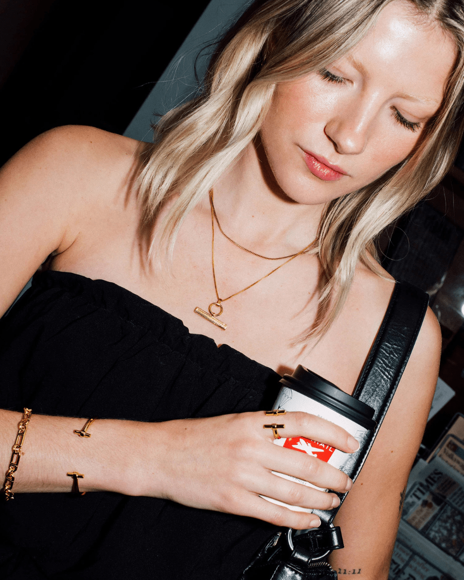 Rachel Jackson - T - Bar Neclace - RACHEL JACKSON - Luxe Leopard