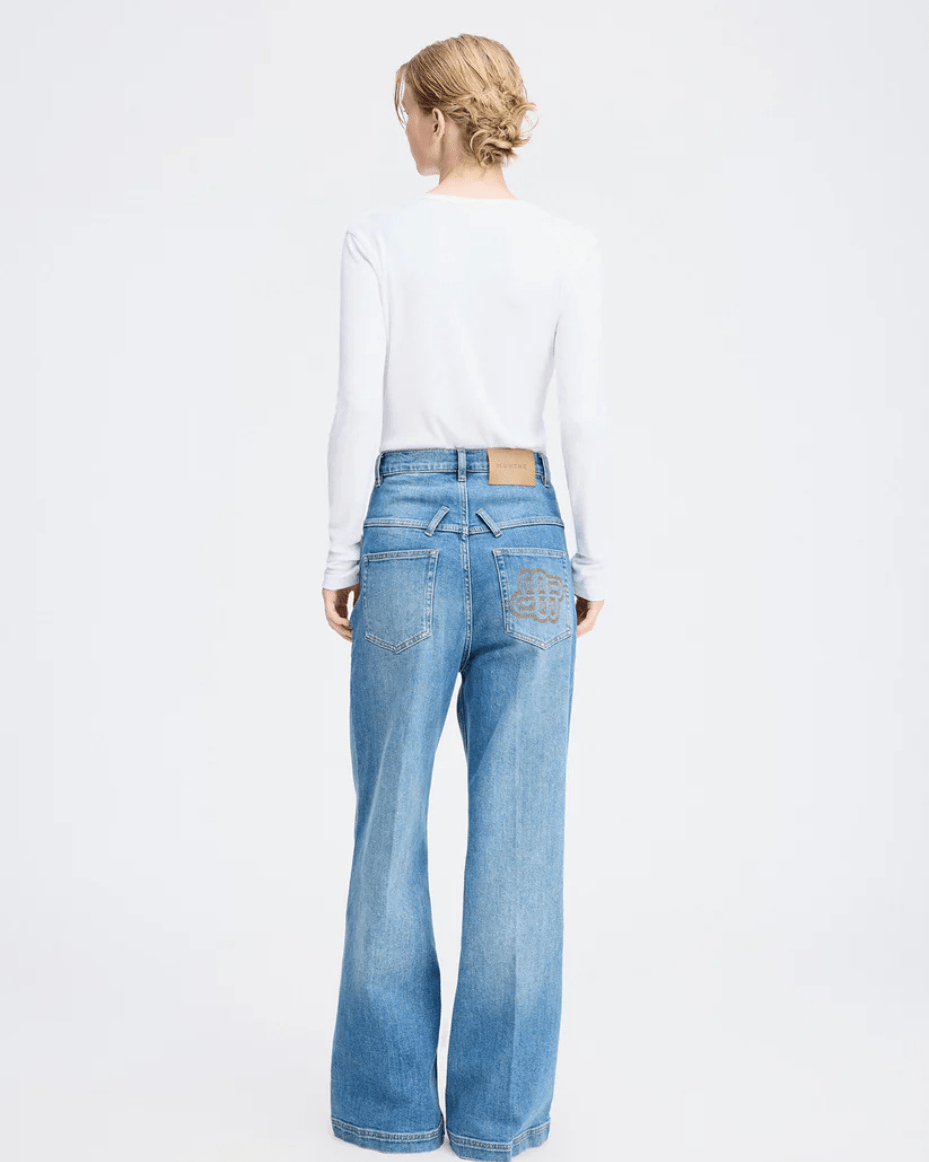 Munthe Rosh Jeans - MUNTHE - Luxe Leopard