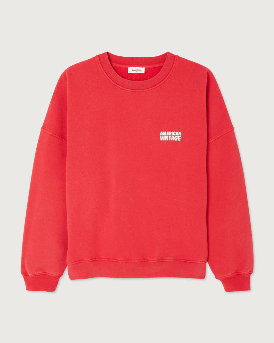 American Vintage Plizzy Sweatshirt - AMERICAN VINTAGE - Luxe Leopard