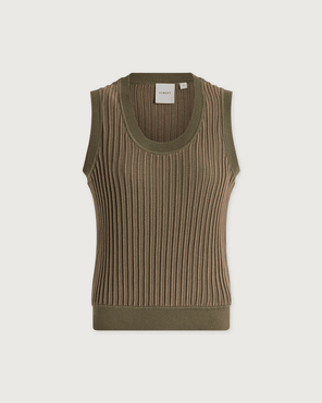 Varley Aldcroft Stich Knit Tank - VARLEY - Luxe Leopard