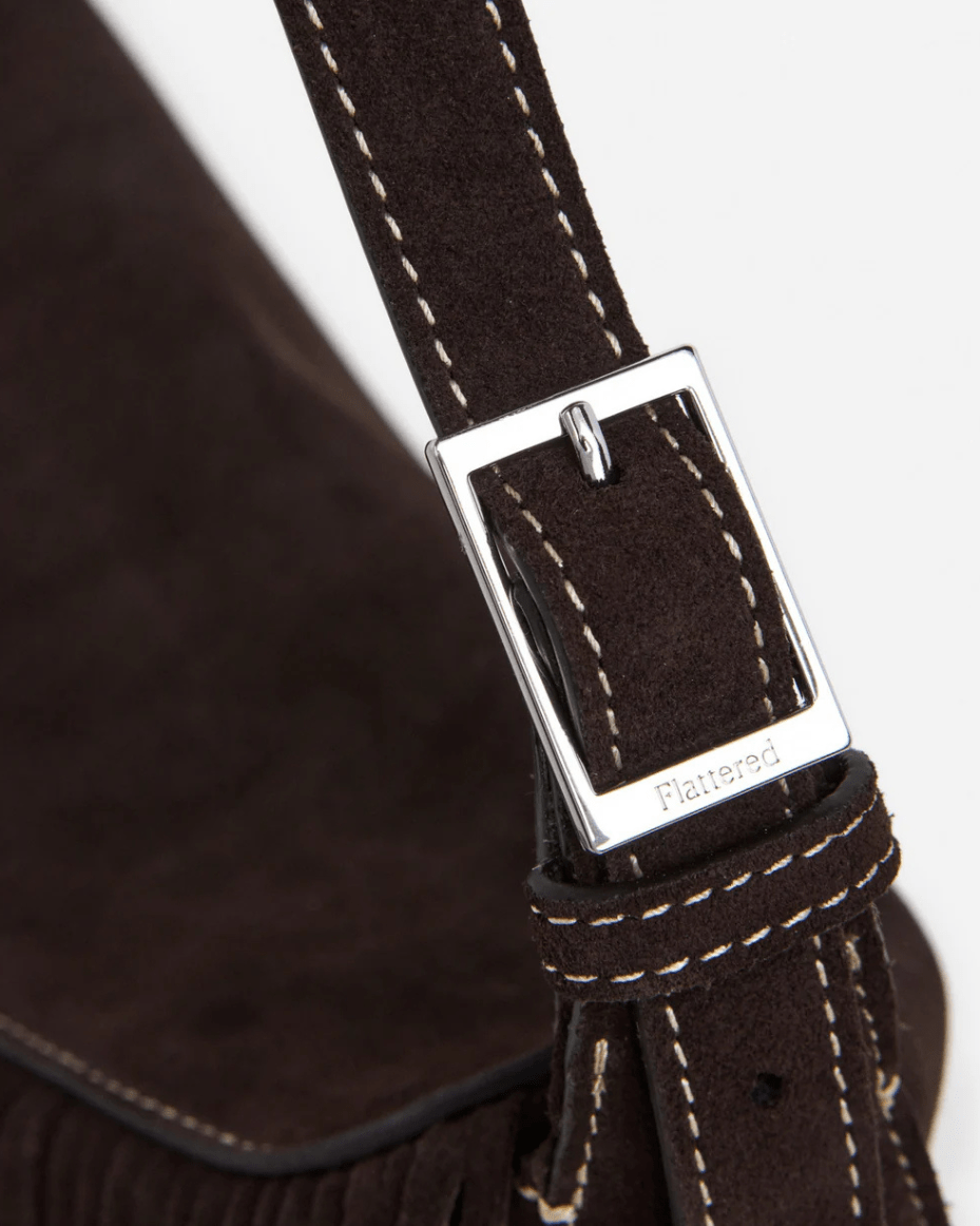 Flattered Ivy Cross Bag Suede - FLATTERED - Luxe Leopard