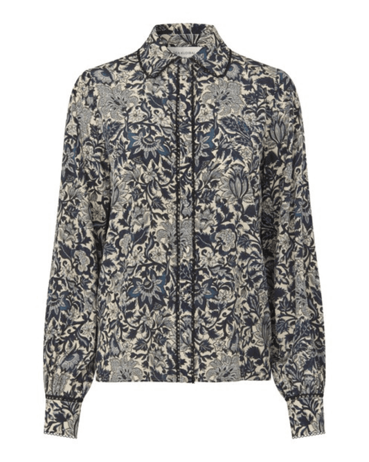 Dea Kudibal Lena Blouse With Special Trim - DEA KUDIBAL - Luxe Leopard