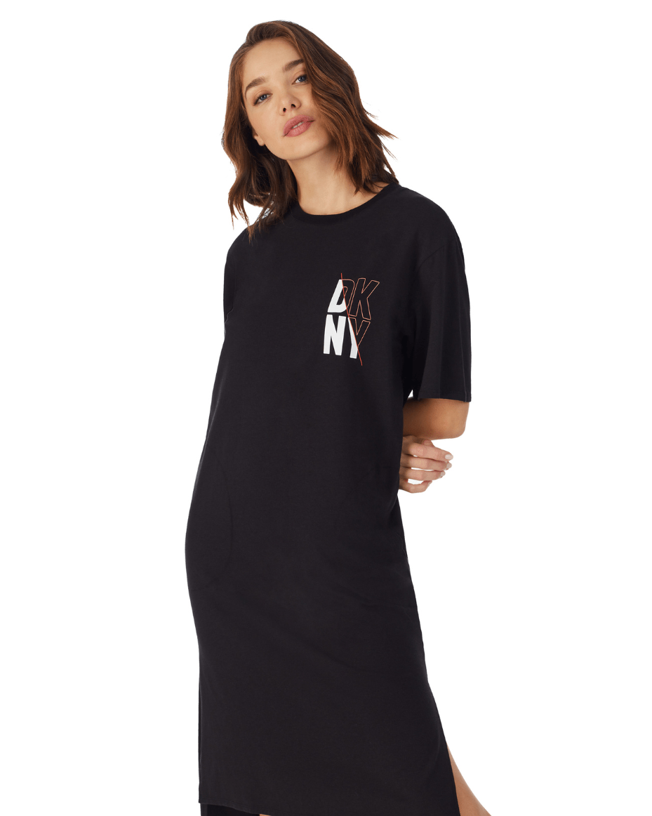 DKNY Midi Sleepshirt - DKNY - Luxe Leopard