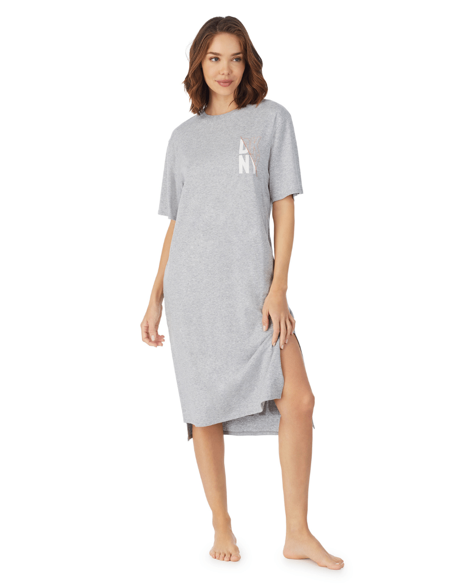 DKNY Midi Sleepshirt - DKNY - Luxe Leopard