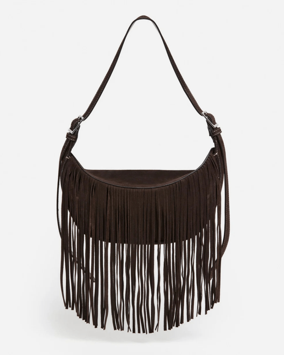 Flattered Ivy Cross Bag Suede - FLATTERED - Luxe Leopard
