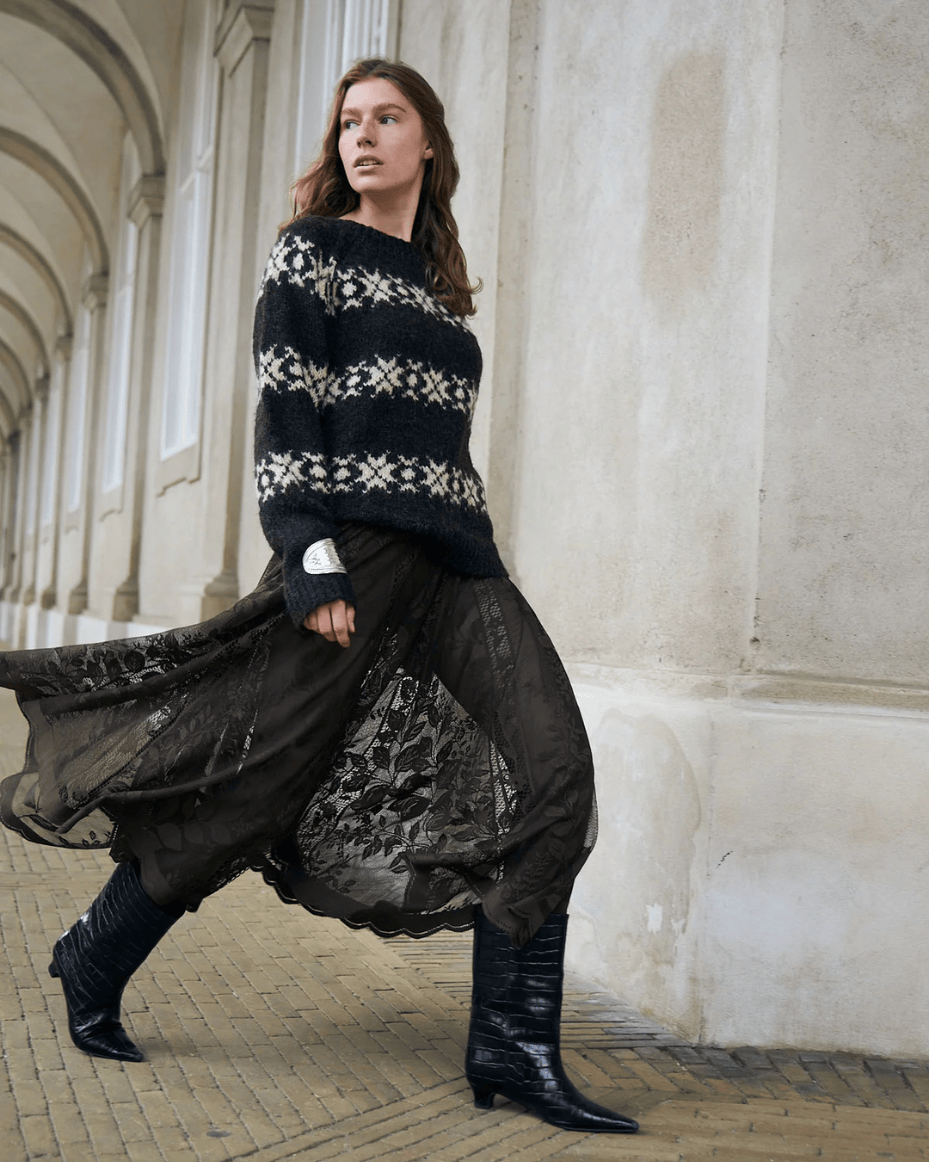 Lollys Laundry Lattie Knit LS