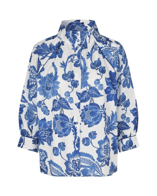 Dea Kudibal Sioma Shirt With Balloon Sleeves - DEA KUDIBAL - Luxe Leopard