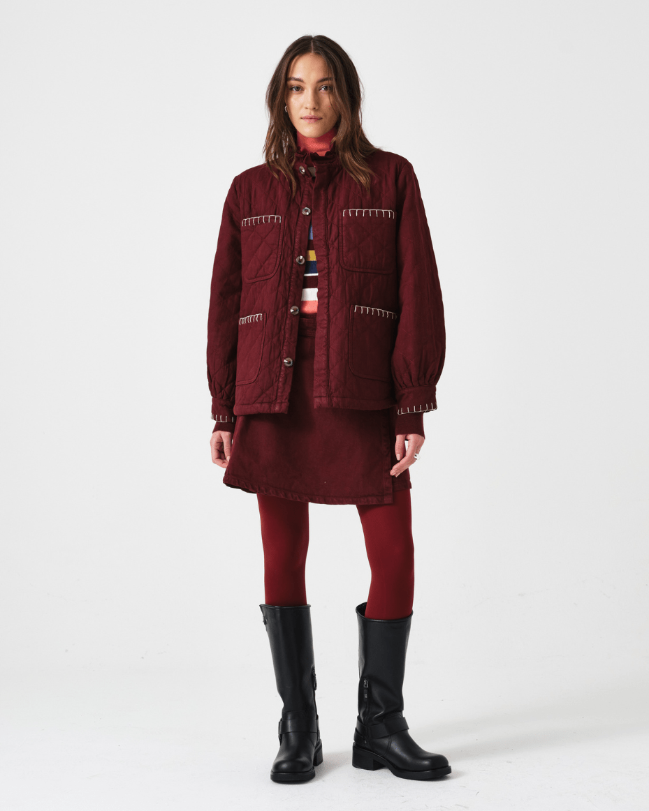 Seventy + Mochi Pablo Jacket - SEVENTY + MOCHI - Luxe Leopard