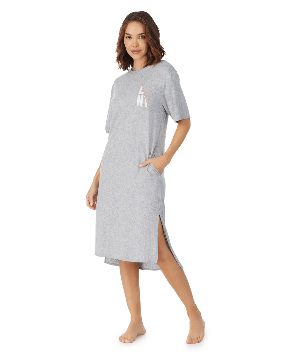 DKNY Midi Sleepshirt - DKNY - Luxe Leopard