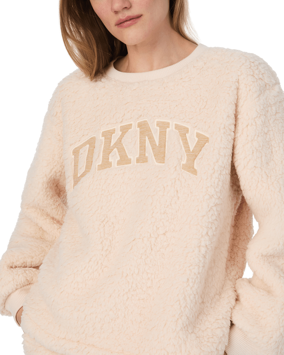 DKNY Long Sleeve Top & Jogger Lounge Set - DKNY - Luxe Leopard