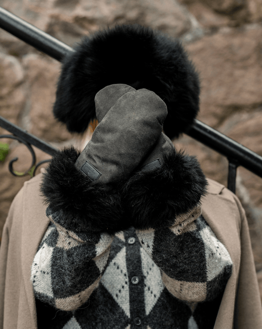 Shepherd Of Sweden Cortina Mittens - SHEPHERD OF SWEDEN - Luxe Leopard