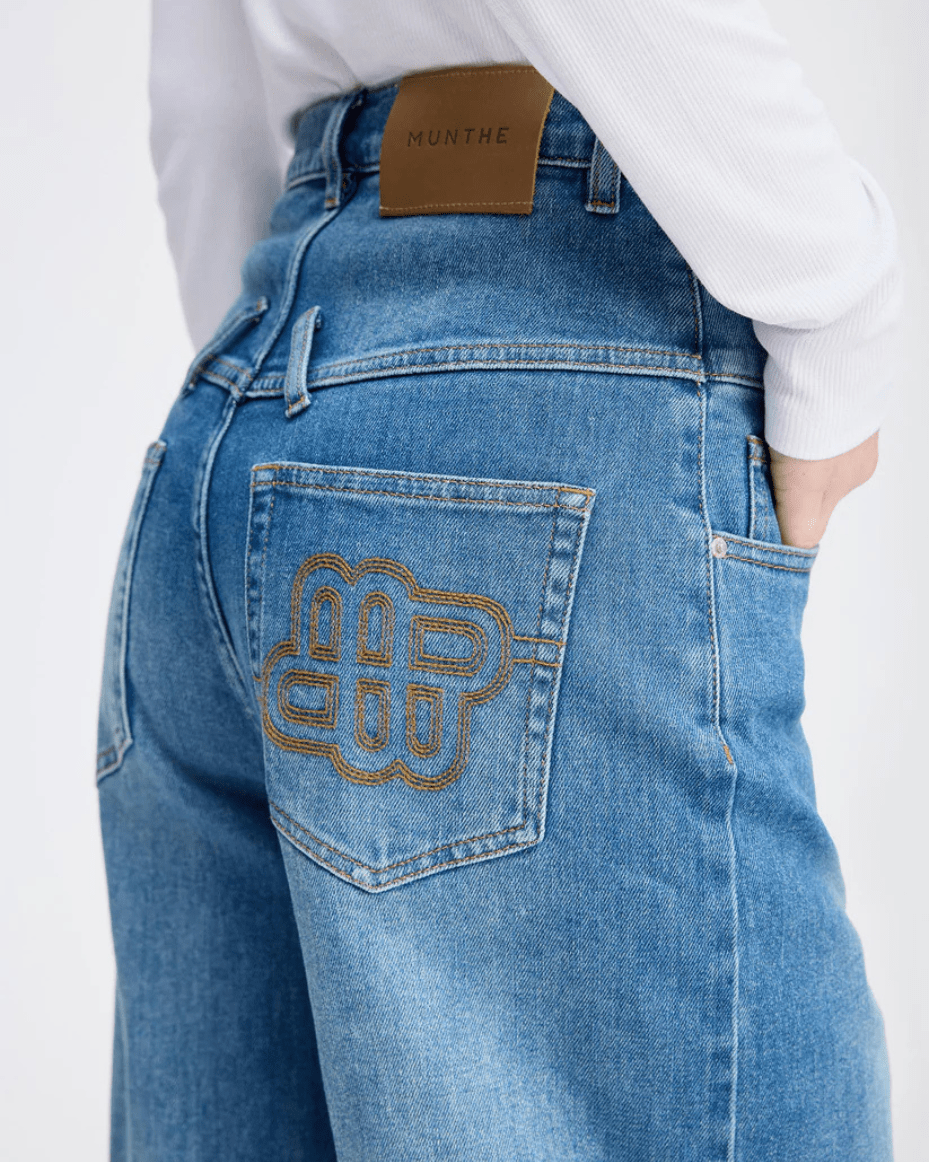 Munthe Rosh Jeans - MUNTHE - Luxe Leopard