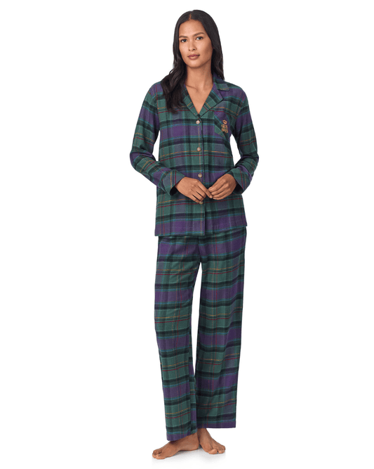 Ralph Lauren Notch Collar Pj Set