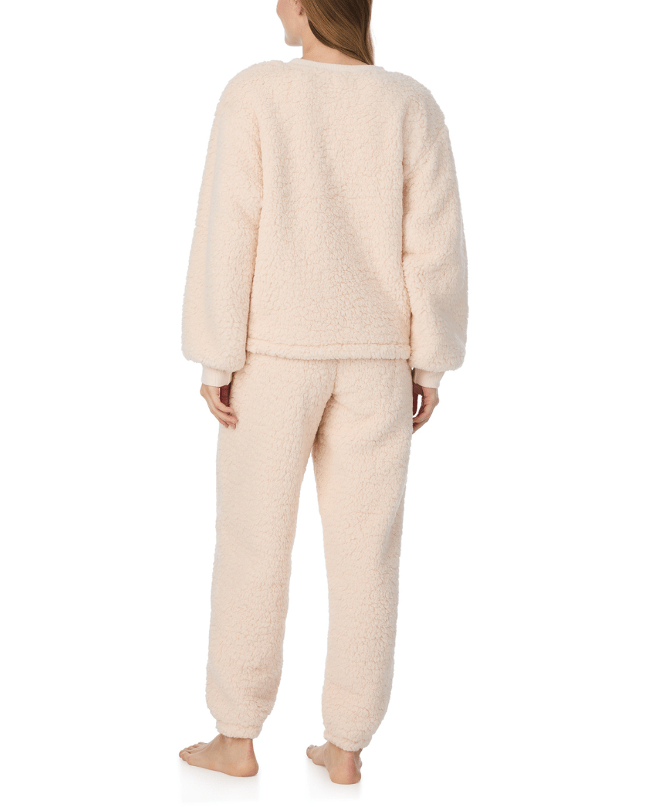 DKNY Long Sleeve Top & Jogger Lounge Set - DKNY - Luxe Leopard