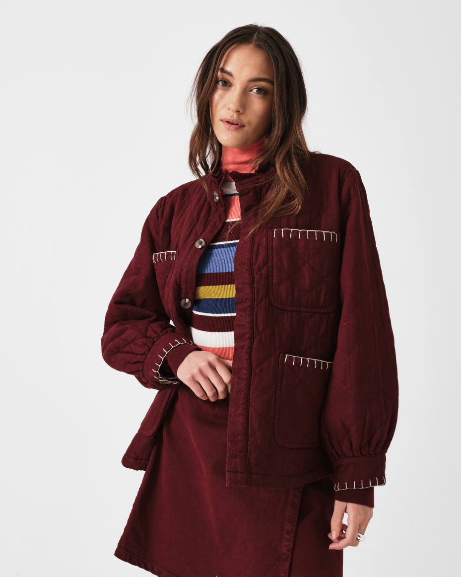 Seventy + Mochi Pablo Jacket - SEVENTY + MOCHI - Luxe Leopard