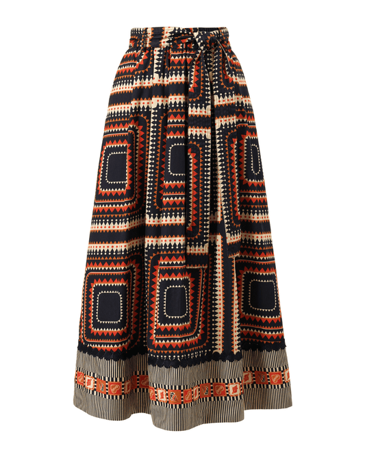 Emily Lovelock Maya Maxi Skirt - EMILY LOVELOCK - Luxe Leopard