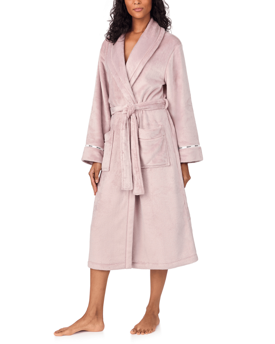 DKNY Wrap Robe - DKNY - Luxe Leopard