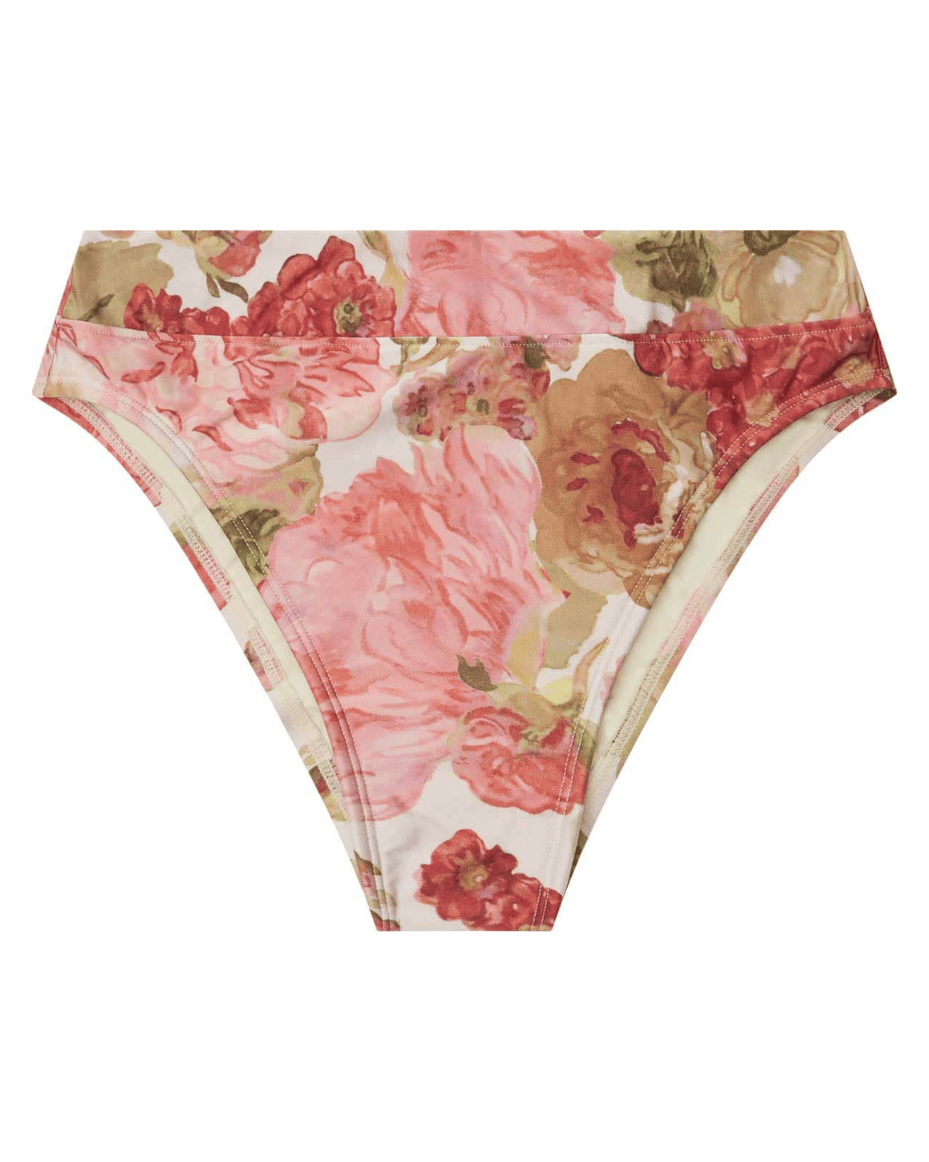 Peony Mid High Cut Pant - PEONY - Luxe Leopard