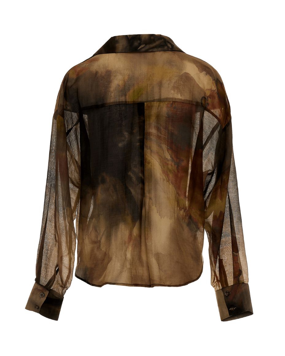 Devotion Twins Ashok Flower Shirt - DEVOTION TWINS - Luxe Leopard