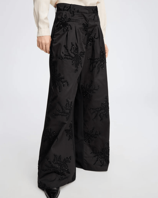 Munthe Stormy Trousers - MUNTHE - Luxe Leopard