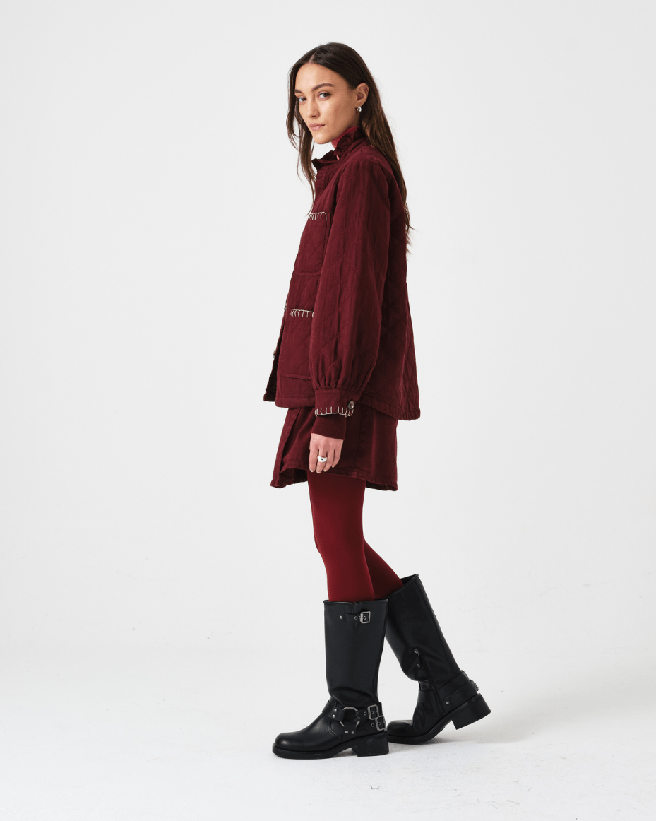 Seventy + Mochi Pablo Jacket - SEVENTY + MOCHI - Luxe Leopard