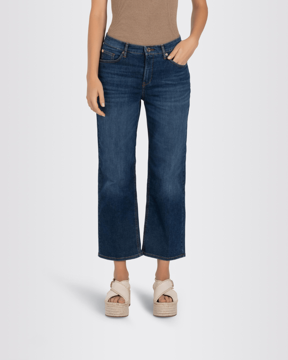 MAC Culotte Basic Blue Stone Denim Jean