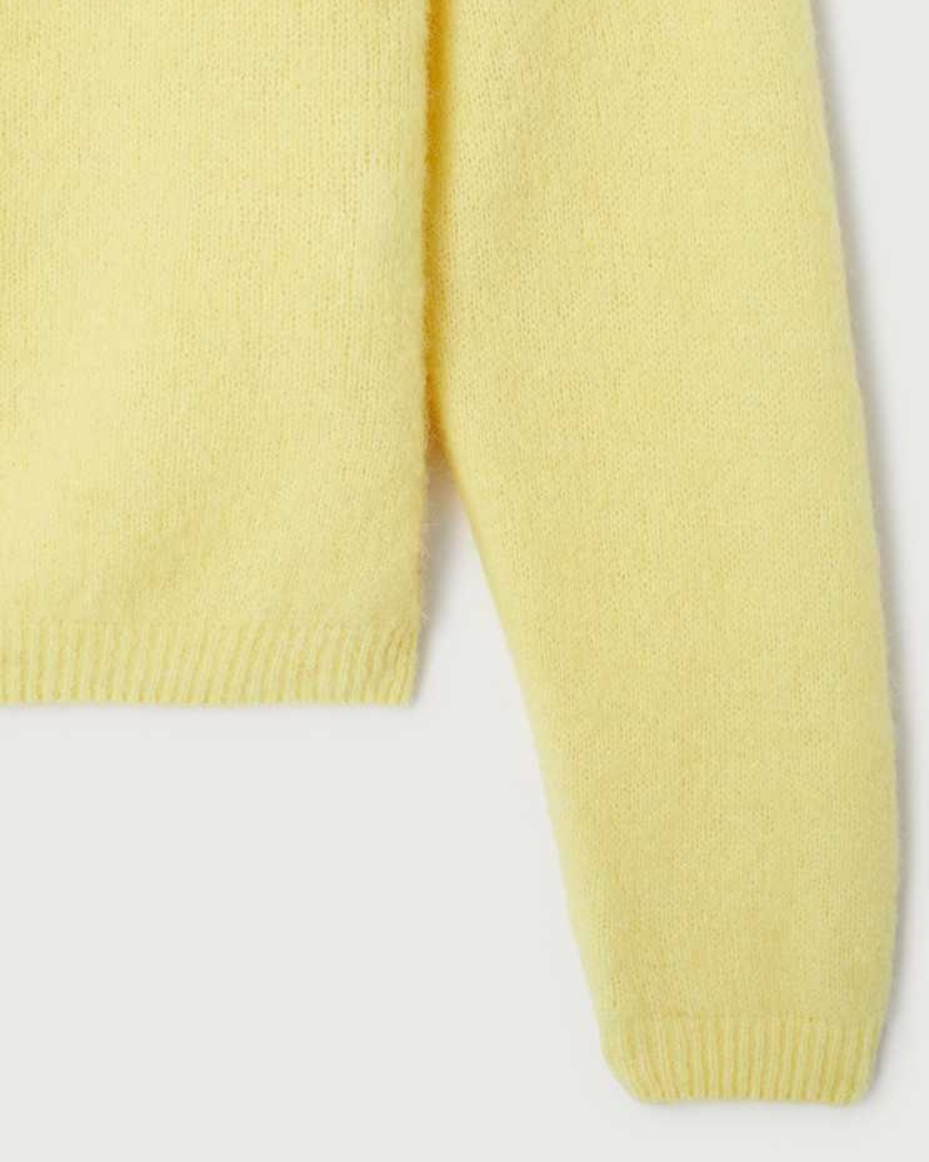 American Vintage Vitow Cardigan Lemon Melange