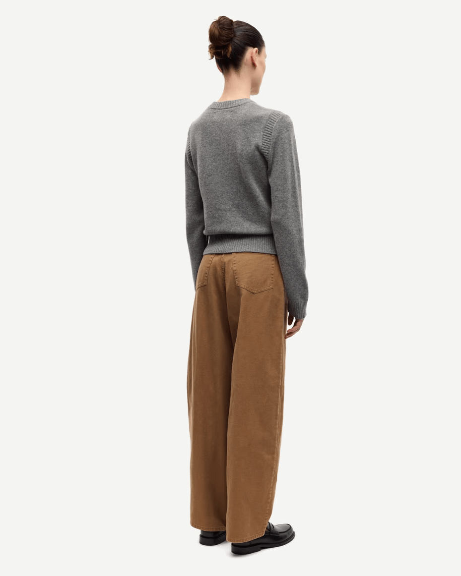 Samsoe Samsoe Saharper Trousers Belt 15803 - SAMSOE SAMSOE - Luxe Leopard