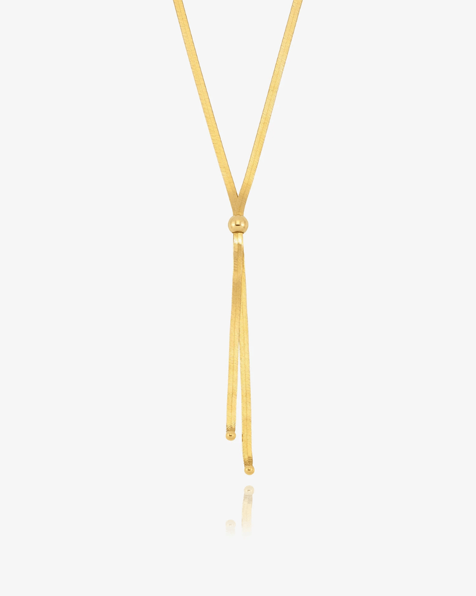 Rachel Jackson Lifestream Y - Chain Necklace - RACHAEL JACKSON - Luxe Leopard