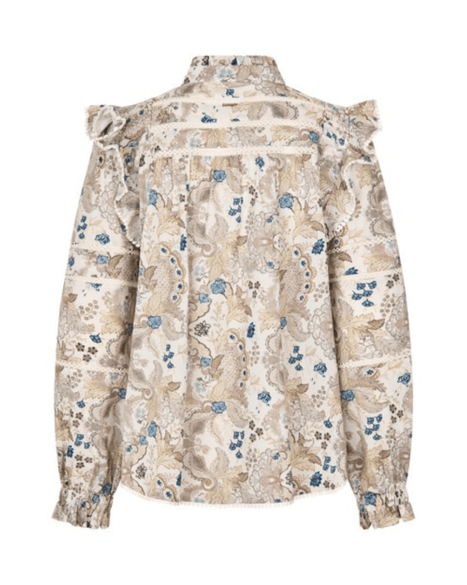 Dea Kudibal Yara Blouse With Ruffles - DEA KUDIBAL - Luxe Leopard