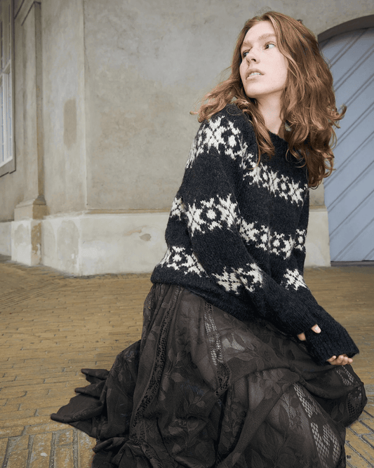 Lollys Laundry Lattie Knit LS - LOLLYS LAUNDRY - Luxe Leopard